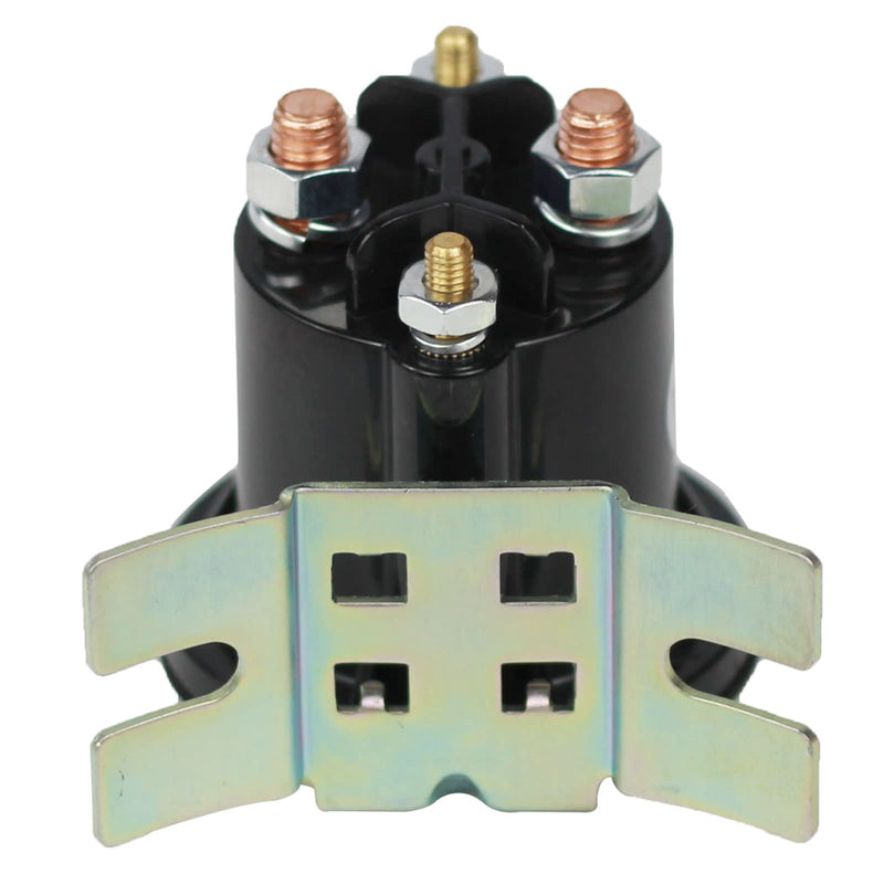 Starter Solenoid Switch Relay 4 Terminal Current 150A Max 800A Replacement for Trom-Betta 684-1251-212 684-1261-212 PowerSeal DC Contactor w/L-Bracket