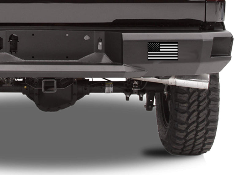 Rogue River Tactical Subdued Tactical American USA Flag Sticker Patriotic United States Auto Car Decal Window Bumper US Military (3x5 Inch) 3x5 Inch