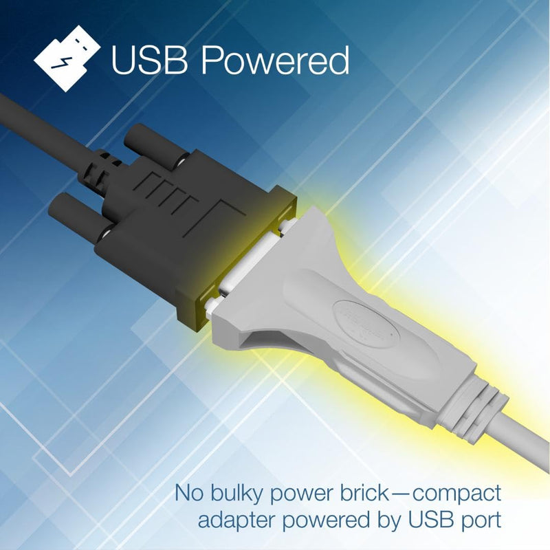 TRENDnet USB to Serial 9-Pin Converter Cable, Connect a RS-232 Serial Device to a USB 2.0 Port, Supports Windows & Mac, USB 1.1, USB 2.0, USB 3.0, 21 Inch Cable Length, Plug & Play, White, TU-S9 USB to Serial | 2ft