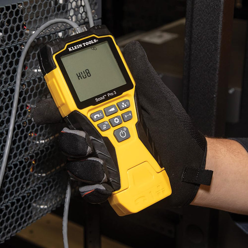 Klein Tools VDV501-216 Cable Tester Remote, Test + Map Remote #6 for Klein Tools Scout Pro 3 Cable Tester Replacement Remote #6