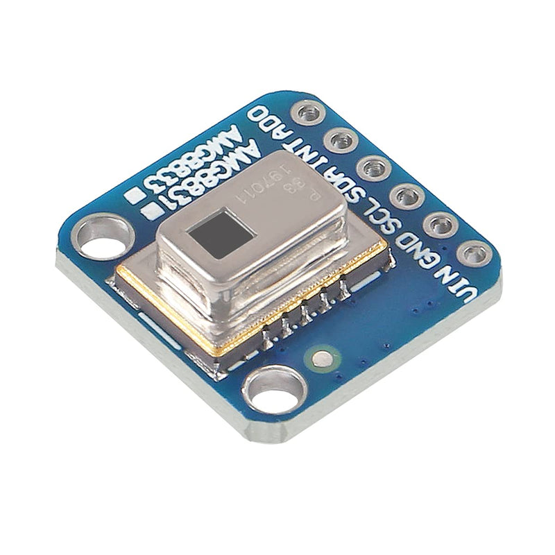 AMG8833 8 * 8 IR Thermal Camera Sensor Breakout Imager Array Temperature Sensor Module Grid-Eye 8x8 Infrared Camera Module Array Board IIC I2C 3-5V for Raspberry Pi AMG-8833 AMG8833