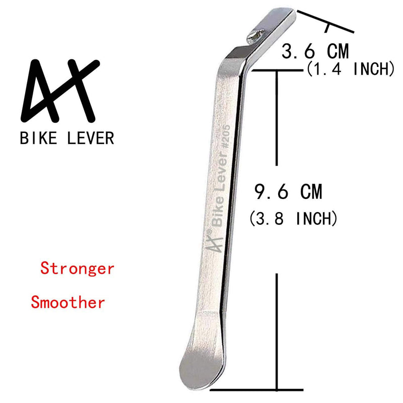Premium Bicycle Tire Lever Tyre Spoon Iron Changing Tool, Bike Tire Levers Premium Stainless Steel Levers to Repair Bike Tube, Best Tire Changing Tool 3 Pcs