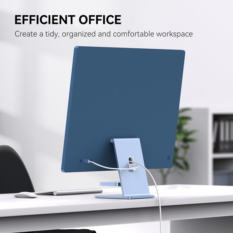 Minisopuru iMac Accessories – USB C Hub for iMac 24 inch 2021/2023 with USB 3.2 10Gbps, iMac USB Adapter Compatible with iMac 24 M1/M3 and Studio Display 27 inch, Blue (without SSD Port).