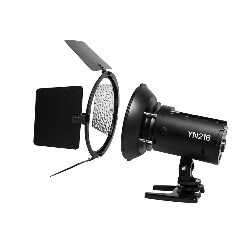 YONGNUO YN216 YN-216 LED Video Light with 5600K Color Temperature and 4 Color Plates for Canon Nikon DSLR Cameras