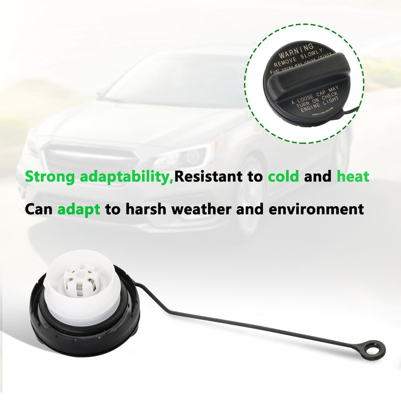 Gas Cap, Fuel Tank Cap Fit for Subaru, 2010-2024 Outback Impreza Legacy, 14-23 Forester, 13-23 Brz, 13-24 Crosstrek, 15-23 WRX, 19-23 Ascent gas caps, Replace 42031AJ000 42031FJ000 42031FJ001