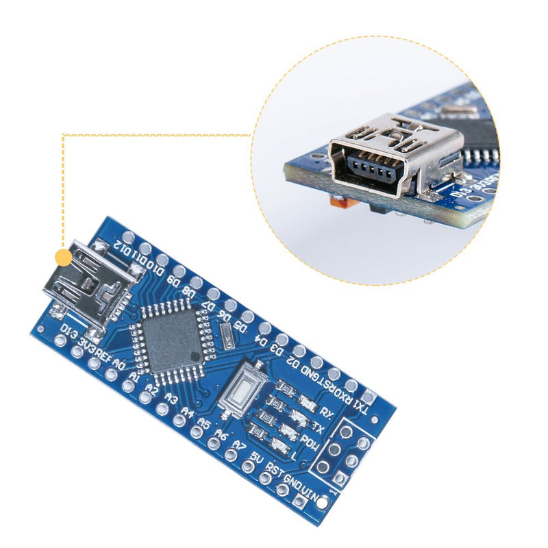ELEGOO Upgraded 37 in 1 Sensor Modules Kit & ELEGOO Nano Board CH 340/ATmega+328P