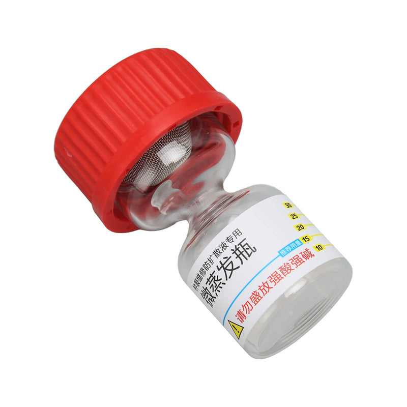 Micro Evaporating Glass Bottle, Narrow Bottle Neck Special Bottle for Epilame and Lubeta, Liquid Spread Prevention from Volatilization, Watch Repair Tool for Watchmakers