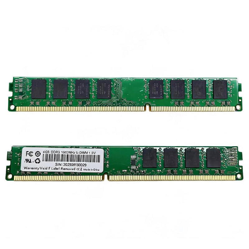 Desktop 4G Memory Module DDR3 Fully Compatible with Desktop Computer Memory Modules, Frequency 1600MHz