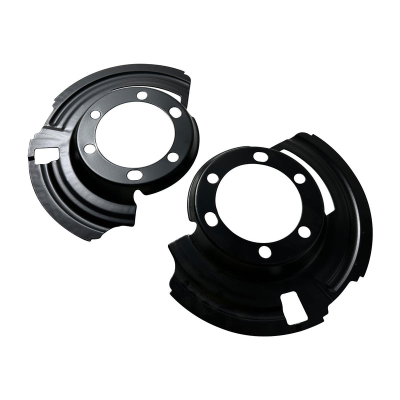 Pair Front Left and Right Brake Dust Shield Set 52005477 52005476 for 1984-2001 Jeep Cherokee XJ for 1987-2006 Jeep Wrangler for 1993-1998 Jeep Grand C Herokee