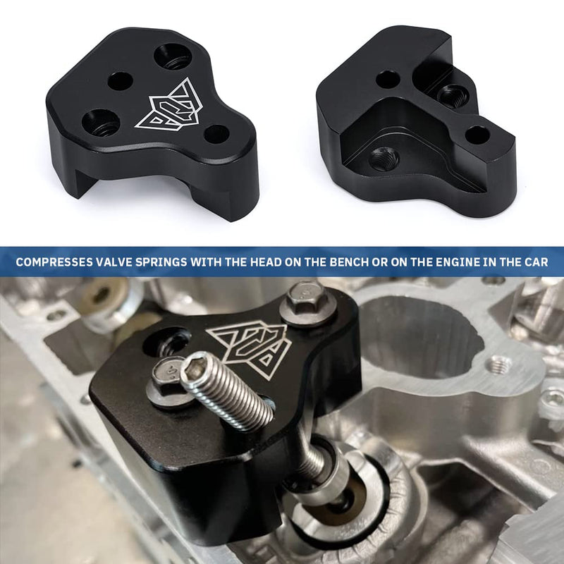 Aluminum Valve Spring Compressor Tool DOHC Compatible with Subaru WRX STi Forester Legacy Outback Baja Black