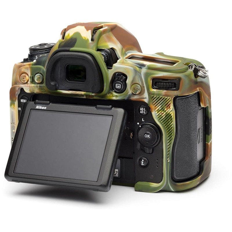 easyCover Silicone Protection Cover for Nikon D780 Camera, Camouflage