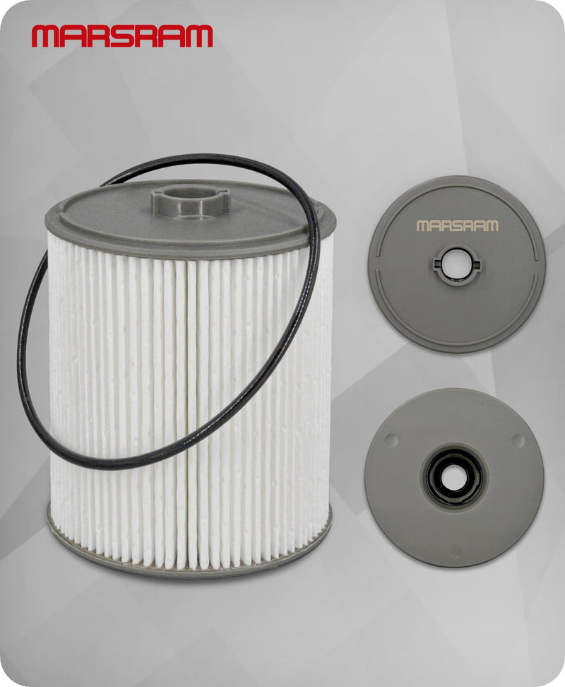 Marsram 6.7 Cummins Fuel Filter Water Separator Set fits for 2019 2020 2021 2022 2023 2024 Dodge Ram 2500 3500 4500 5500 6.7L Cummins Diesel Turbo Engines, Replace 68157291AA 68436631AA 2019-2024 1 Set