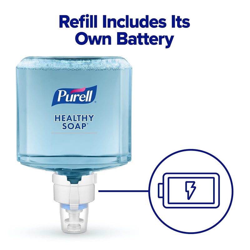 PURELL ES8 Automatic Soap Dispenser, Graphite, for 1200 mL PURELL ES8 HEALTHY SOAP Refills (Pack of 1) - 7734-01 - Manufactured by GOJO, Inc. 1 Count (Pack of 1)
