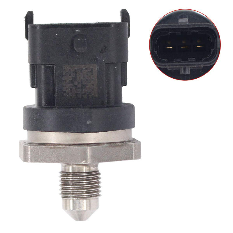 NewYall Fuel Rail Injection Pressure Sensor for Buick Enclave 2012-2016, Regal L4 2.0L 2011-2013, Verano L4 2.0L 2013-2016, Chevrolet Traverse 2012-2016, GMC Acadia 2012-2016