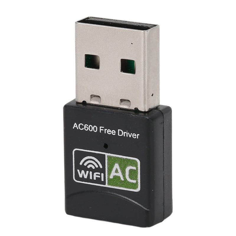 Ejoyous USB Adapter, 600Mbps Dual Band 2.4G 5.8G Support AP Mode IEEE 802.11g Network Adapter for Laptop Desktop PC for Vista/XP/2000/7/8/10, Linux, OS X