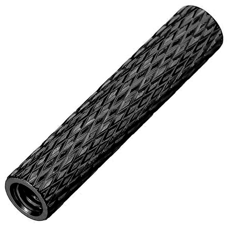 100Pcs M3X15 OD=5mm Aluminum Knurled Standoffs for RC/Drone/Quadcopter/FPV/Racing Car/Simracing/Mechanical Accessories Model Parts (Knurled Standoff 15mm,Black,100) Knurled Standoff 15mm 100