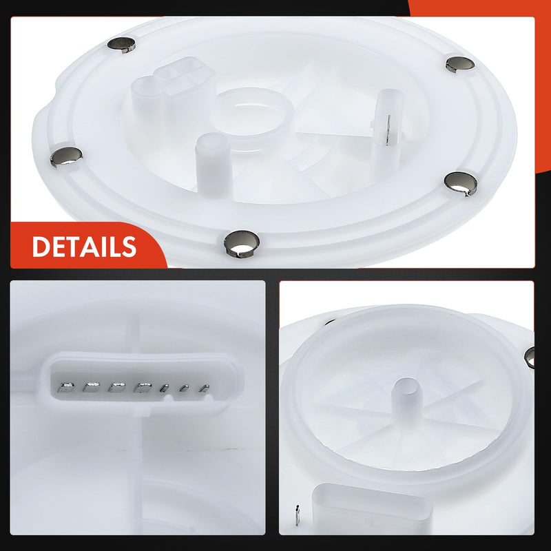 A-Premium Right Fuel Filter Assembly Compatible with Mercedes-Benz W204 Series C300, C350, E350, E400, E550, GLK350, CLS400, 2008 2009 2010 2011, 3.0L 3.5L, Replace# A2044700494