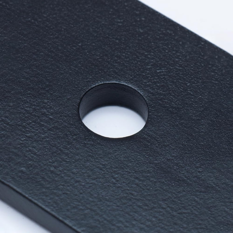 FWN Pinion Angle Shims 2.5 Degree Metal Shims Leaf Spring Helper Suspension Leaf Spring Underpinning 2 PCS Tapered Wedges Aluminum