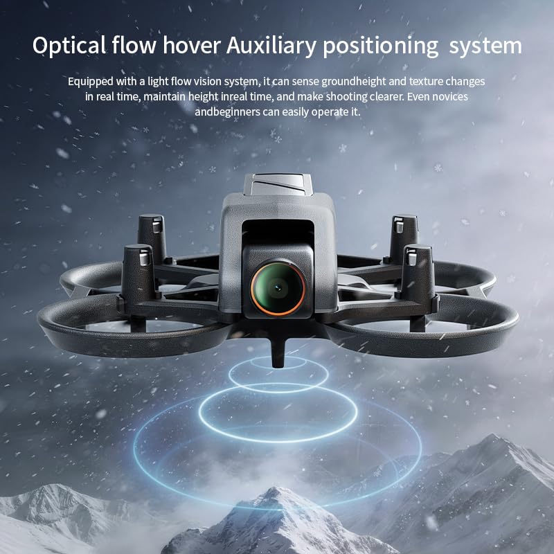 Drone with HD Camera for Beginners, One Key Takeoff/Landing, Altitude Hold, Headless Mode, 3D Flips, Trajectory Flight, 3 Speed Modes, Easy to Fly for Beginners Adults, Aerial Photography Mini Drone, Lightweight Portable Small Quadcopter for Outdoor Tr...