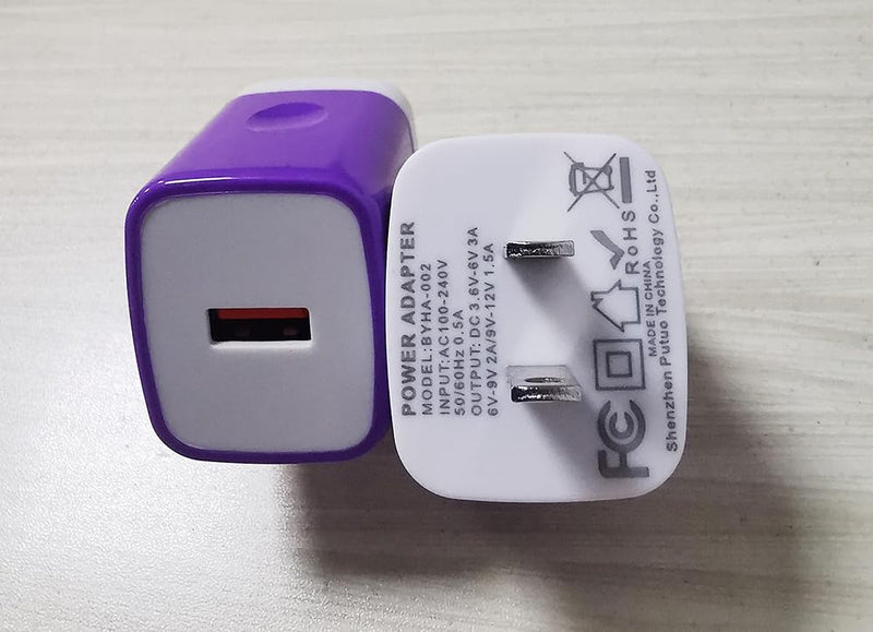 Samsung Tablet Fast Charger for Samsung Galaxy Tab A11+/A11plus S11,S10,S9,S8,S7,S6,S5e,S4,A36+,A9+ 11", A7 A8 Tab A 10.1,Tab A 8.4" Samsung Tablet Charger Block Cord (Include USB C Cable 6ft) Purple
