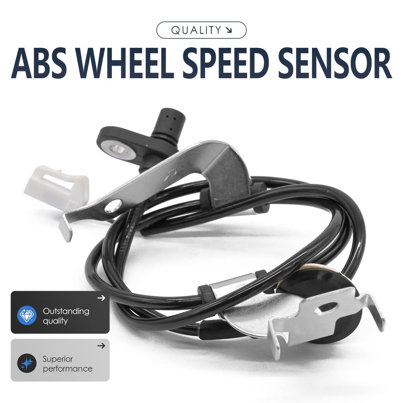 2PCS Rear Left and Right Abs Wheel Speed Sensor Compatible with Mazda 6 GS3L4371Y GS3L4372Y ALS2021 ALS2020 09 10 11 12 13 2009 2010 2011 2012 2013