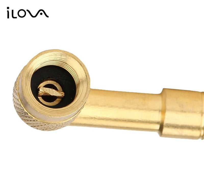 90 Degree Tyre Valve Extension Adaptor for Car Motorcycle Bike Scooter 2 Pack Universal Extenders