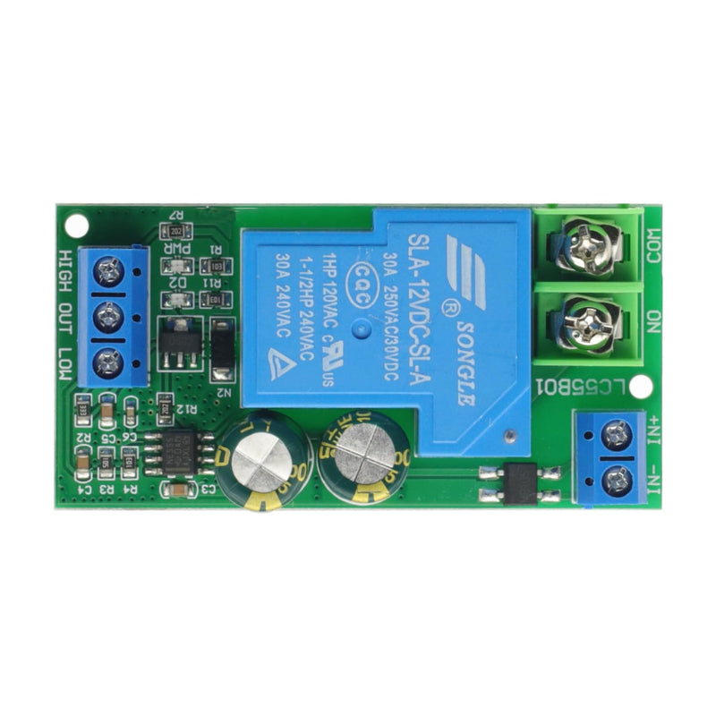 30A High Power 12V Water Level Automatic Controller Liquid Sensor Switch Solenoid Valve Motor Pump Automatic Control Relay Board
