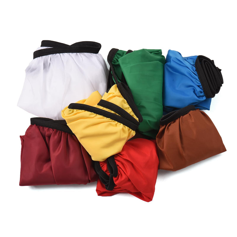 Andoer 7 Pieces 55cm Photography Light Shade Fabric Soft Diffuser Cover Blue/Red/Green/White/Yellow/Brown/Purple Compatible for Studio Strobe Mount Bowen Standard Reflector