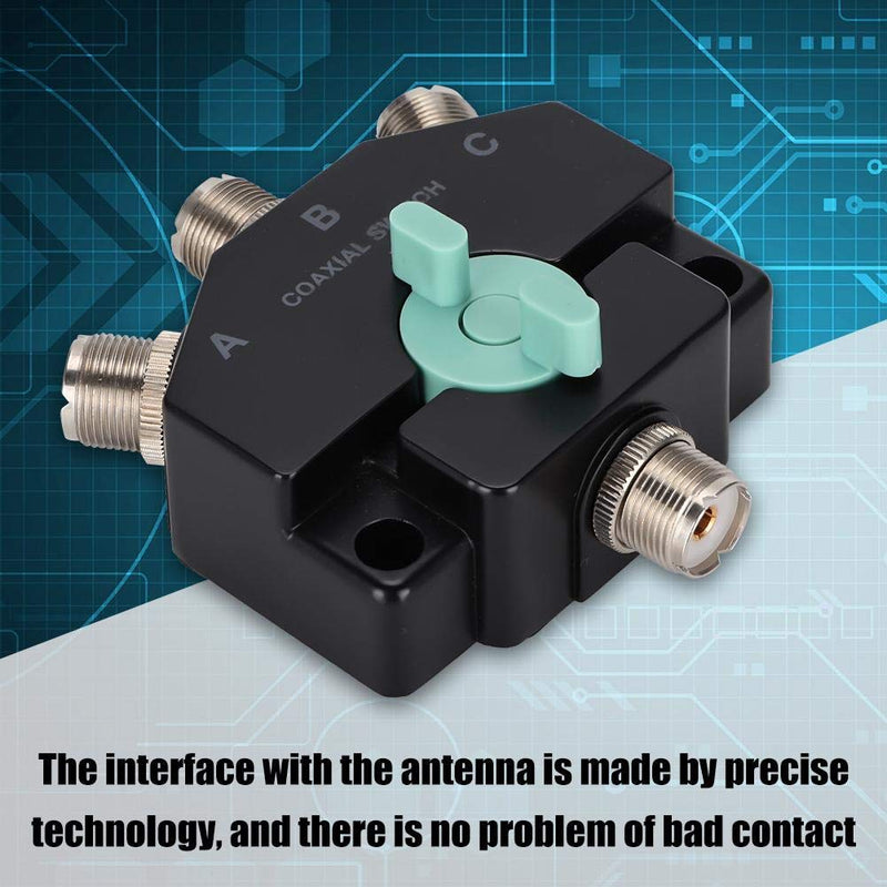 Heavy Duty Coax Switch Antenna Short- Base with 3 Port Antenna Repeater