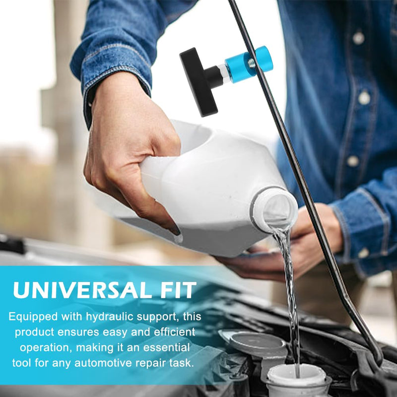 2PC Lift Support Clamps, Hood Lift Clip, Car Hood Strut Fixing Prop, Car Rod Retaining Holder Tool, Blue, Universal Portable Automotive Accessories for Most Vehicles