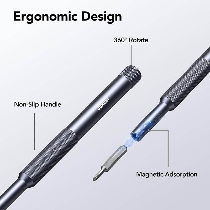  [AUSTRALIA] - JOREST 50 in 1 Precision Screwdriver Set with Security Torx, Magnetic Mini Repair kit for Macbook, Laptop, PS4, PS5, iphone, Nintendo Switch, Glasses, Watch, Toy, Stocking Stuffers Gifts for Men 50-in-1 S2
