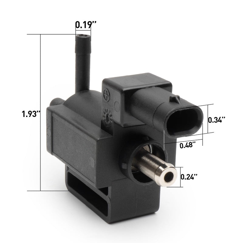06H906283J Air Diverter Bypass Valve Compatible with Volkswagen 2013-2014 Jetta 1.4L 1.8L 2.0L 2.5L. Audi 2017 A4 2.0L,2017 A4 Allroad 2.0L.