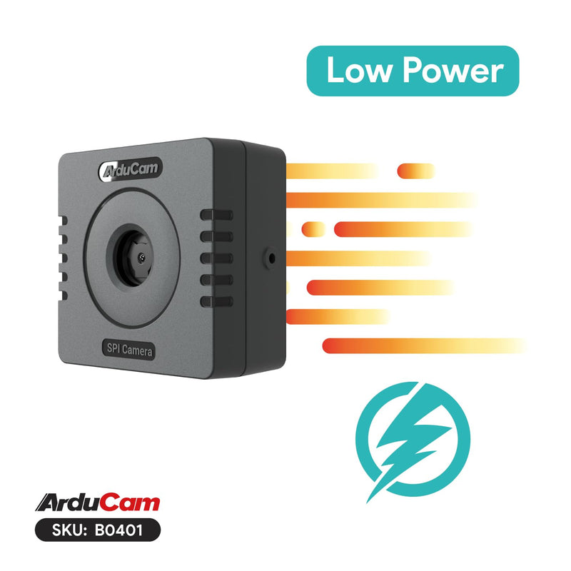 Arducam Mega 5MP SPI Camera, Autofocus Arduino Camera Module, Compatible with Any MCU, Arduino UNO Mega2560 Board, Raspberry Pi