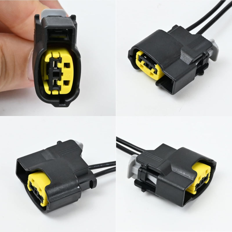 4Pcs Ignition Coil Connector Pigtail Plug Harness fit for Hyundai Accent Elantra Sonata Tucson Veloster Kia Forte Koup Optima Rio Soul 1.6L 1.8L 2.0L 2011-2020 Replace PT2910 S2928 4pcs