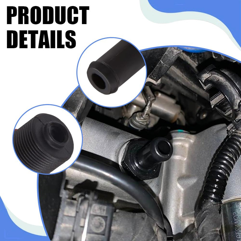PCV Exhaust Control Valve, Positive Crankcase Ventilation Valve, 26740-2G000 045-0404 Engine Intake Manifold Runner Control Motor Compatible with GT Genesis Coupe Kona Santa Black