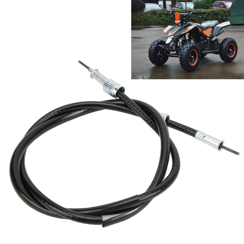 Speedometer Cable 39in Compatible with 49cc 50cc 125cc 150cc 250cc 300cc Scooters Mopeds ATV Go Karts Replacement Speedo Cable Durable PVC Coated Easy to Install