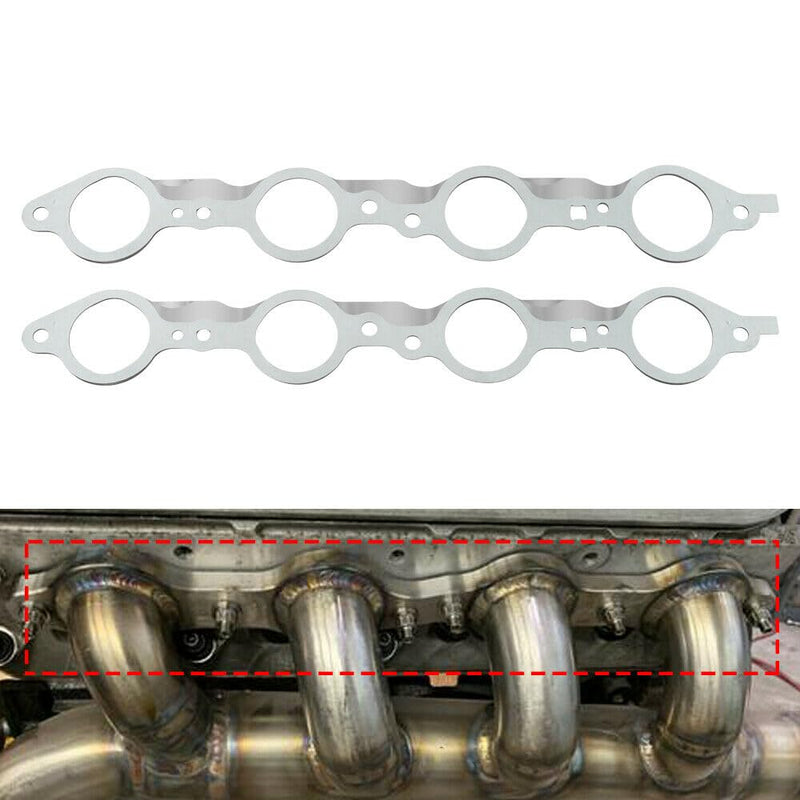 LS MLS Exhaust Manifold Gasket Set GM Genuine Parts 12617944 MLS Header Exhaust Manifold Gasket for 97-16 LS1 LS3