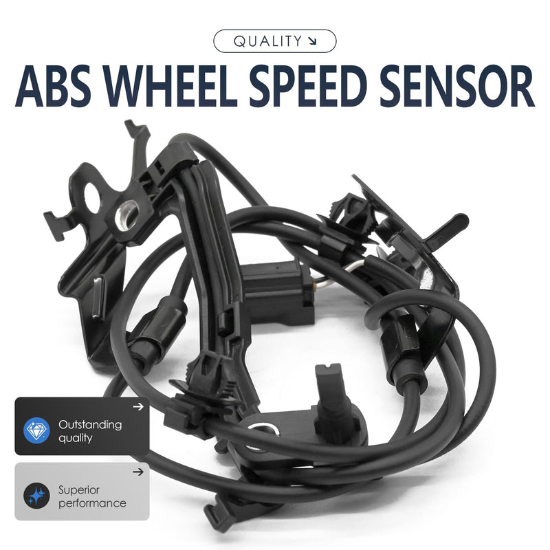 2PCS Front Left and Right Abs Wheel Speed Sensor Compatible with Toyota Prius AWD-E Prime 8954247040 8954347040 ALS3052 ALS3059 16 17 18 19 20 2016 2017 2018 2019 2020