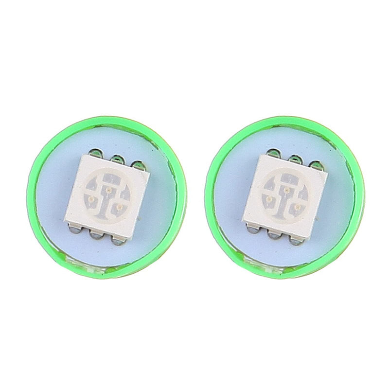cciyu 10X BA9S LED SMD 1895 DASH INSTRUMENT PANEL CLUSTER Ash Tray Light Bulbs BA9S 1-5050-SMD Light Bulbs Replacement fit for Dashboard Gauge cluster Speedometer Odometer Map light Green
