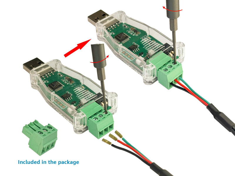 DSD TECH SH-C31A USB to CAN Adapter with FD Support Based on Canable 2.0 Non-Isolated