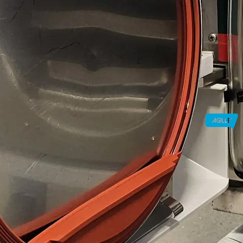 M11 Door Gasket Kit Fit for Midmark M11 Ultraclave & M11D Steam Sterilizers, Includes Door Gasket and Dam Gasket #053-0527-00# 002-0504-00, Made from 100% High Quality Synthetic Silicone