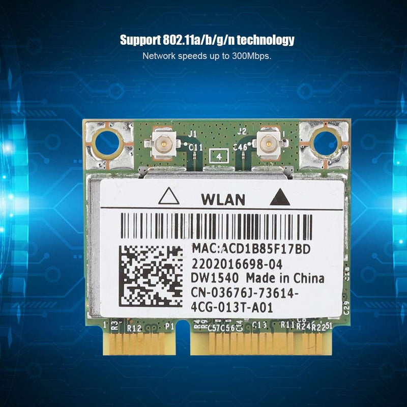 DW1540 802.11 a/b/g/n Half Height Mini PCI Express Card 3676J Broadcom BCM943228HM4L