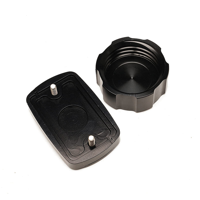 MOWOK Motorcycle Front Rear Brake Fluid Cylinder Master Reservoir Cover Fits For Yamaha MT03 MT-03 2015-2020 2021 2022 2023 2024 2025 Accessories black