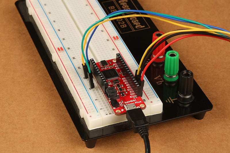 SparkFun Thing Plus - SAMD51 Development Board Powerful microcontroller with Qwiic Connect System and Integrated Regulated LiPo Charger No Soldering Required