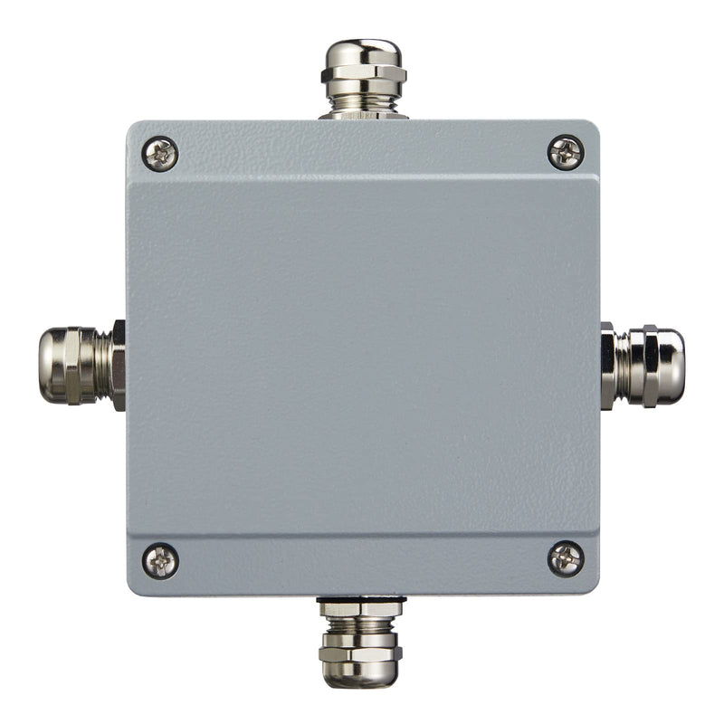 100x100x60mm Aluminum Metal Waterproof Junction Box, Universal Industrial Structure IP66 explosionproof Pre-drilled Electric Project Box 3.9 * 3.9 * 2.4 inch for Outdoor and Indoor Using