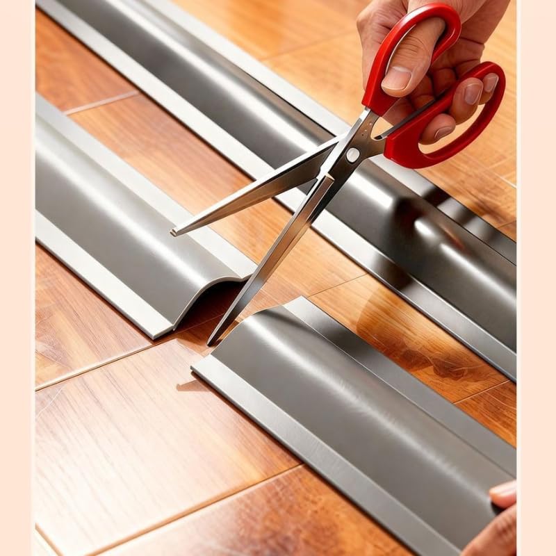 Flexible PVC Floor Cord Cover 3.8x100cm Cable Protector Indoor Extension Cord Hider for Safe Cable Management System Durable