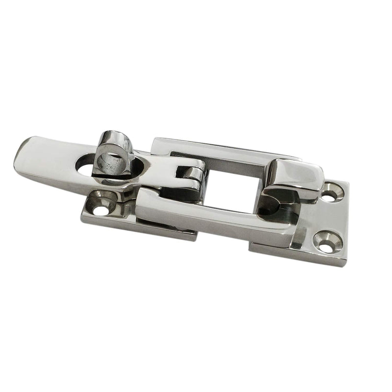 NRC&XRC Heavy Duty 316 Stainless Steel Anti-Rattle Lockable Hold Down CLAMP Two Stainless Steel Lockable Latches
