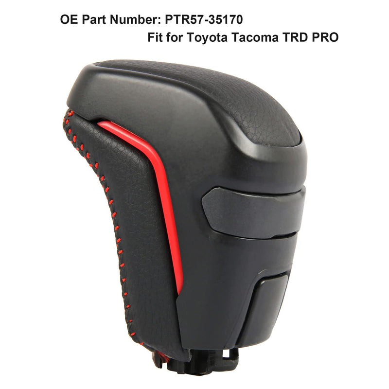 Automatic Shift Knob Handle Replacement for Toyota Tacoma TRD Pro 2016-2021 2.7L L4 3.5L V6 PTR57-35170 PTR5735170 for Tacoma