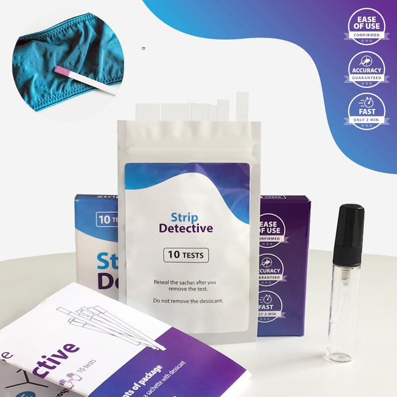At-Home Betrayal Test - Semen Detection Test, Infidelity Test detects Acid phosphatase in Sperm in Two Minutes - 10 pcs per Pack