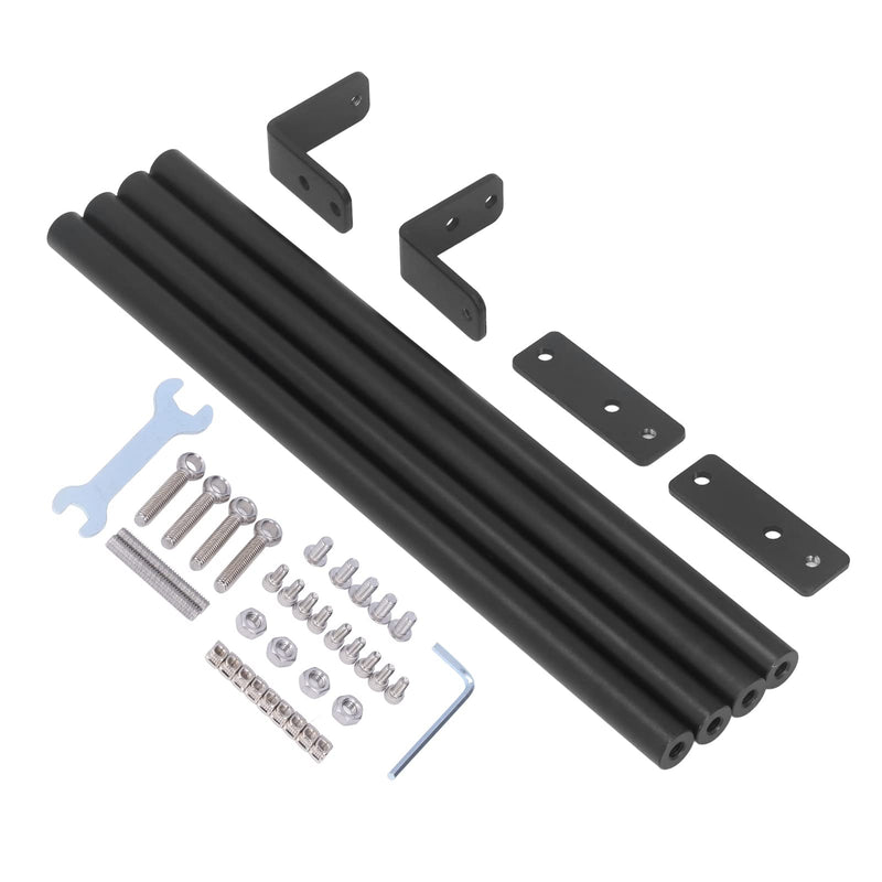 Aluminum Alloy Supporting Rod Set S4 Metal Tie Rod for CR-10S CR-10 3D Printer Stabilization